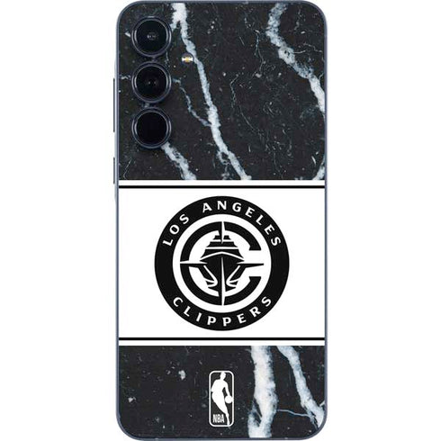 NBA LA Clippers Marble Galaxy A35 5G Skin